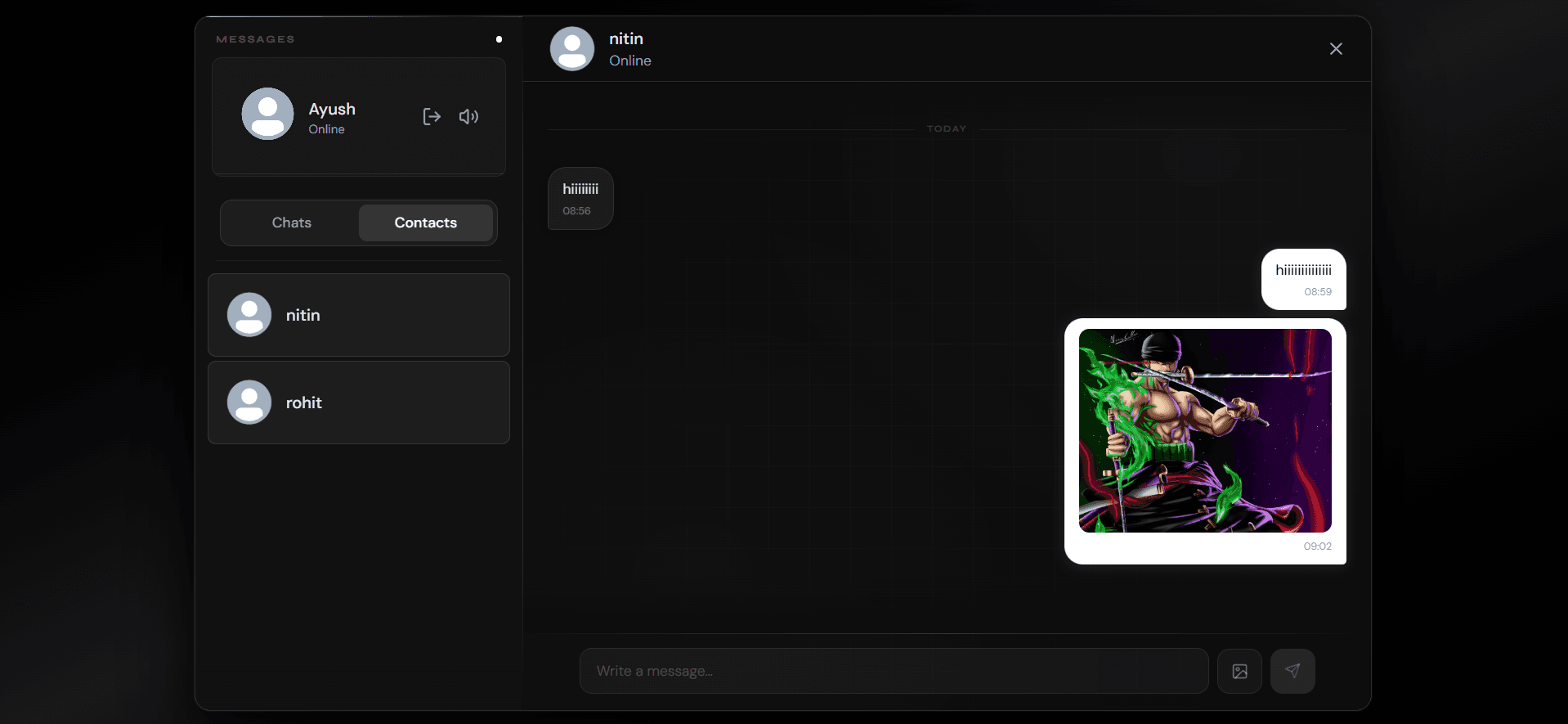 Chatify - Real-Time Chat Application
